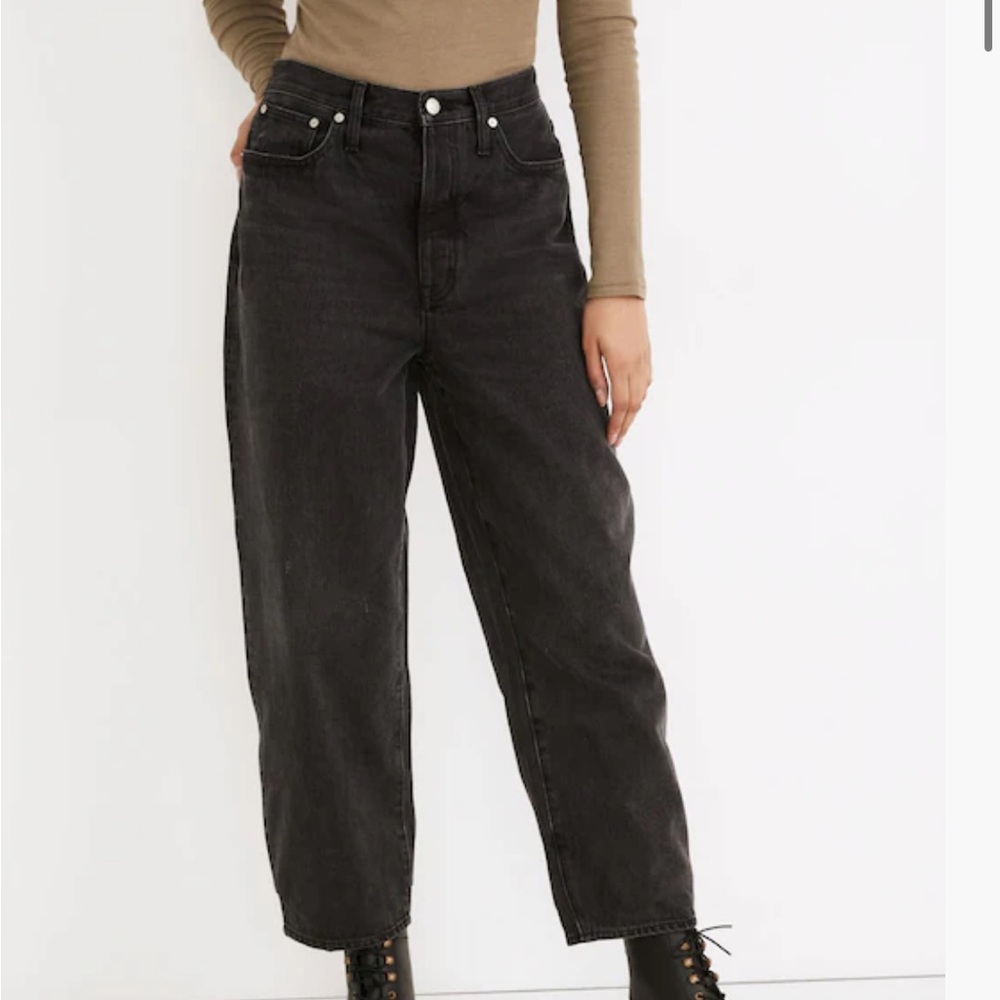 Madewell Balloon Jeans in Noll Wash 25